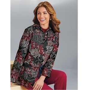 NEW Tudor Court Jacquard Tapestry Jacket Size M L